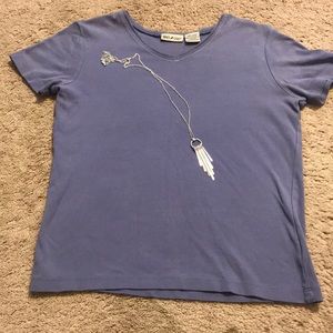 White stag tee